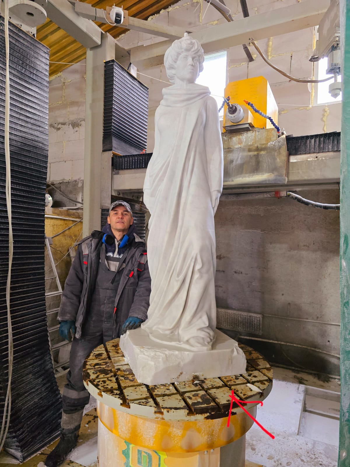 mais recente caso da empresa sobre Máquina de gravação CNC de 4 eixos em Moscou