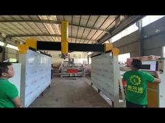 Máquina de gravação em pedra CNC de tipo ponte sem mesa de trabalho para peças de trabalho grandes