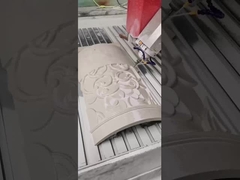 Máquina de fresagem CNC de cabeça balançante única para superfície curvada por arco