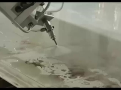 Máquina de corte por jato de água CNC de 5 eixos Máquina de corte por jato de água para corte de 45 graus para metal de pedra