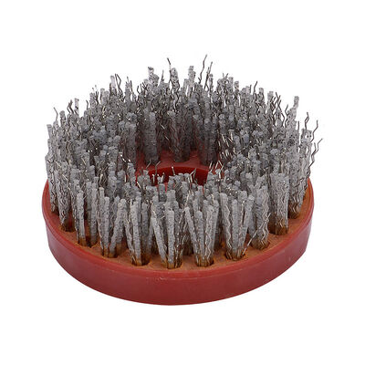 100mm Circular Diamond Brushes M14 For Processing Leather Finish