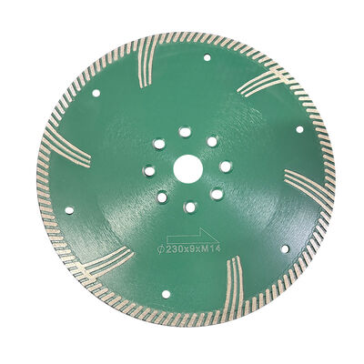 Disco Turbo Disco de serra de diamante para moagem e corte de quartzo de granito de mármore