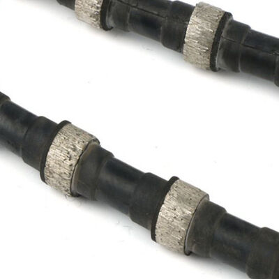 Perlas Diâmetro 11,5 mm Ferradura de fio de diamante Ferradura de corte de diamante para pedreira de granito
