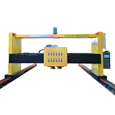 Máquina automática de polir monumentos de granito com 12 cabeças de polir