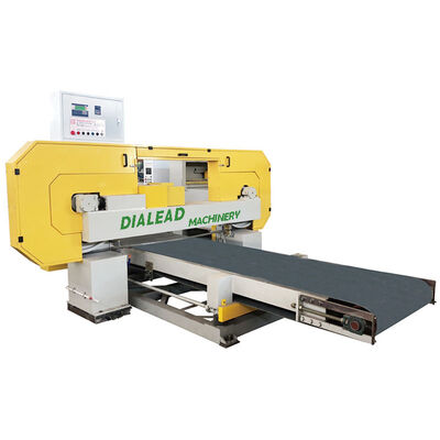 Máquina de Corte de Blocos Grandes de Mármore e Granito Serra de Fita Horizontal