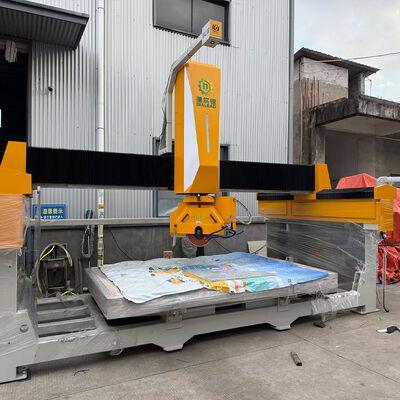Máquina de Corte de Pedra CNC de 5 Eixos - Corte e Gravação 3D de Equipamentos para Pedra