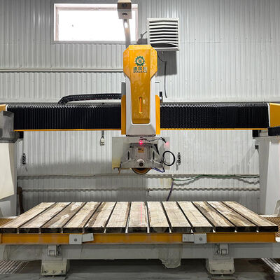 Máquina de Corte de Pedra CNC de 5 Eixos Precisa para Esculturas e Fachadas de Pedra Complexas