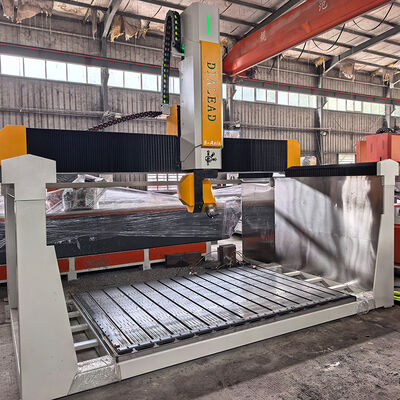 Máquina profissional de entalhe em pedra CNC de 5 eixos | Escultura 3D e design complexo